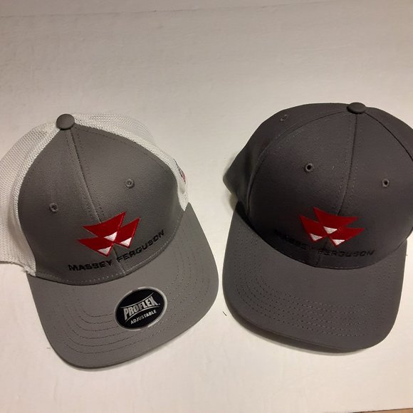 2 NWOT Massey Ferguson Hats/Caps OSFM - Picture 1 of 11